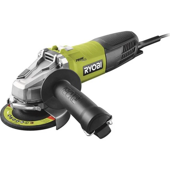 Ryobi RAG750-115G Avuç Taşlama Makinesi 115 mm 750W ürün görseli 1