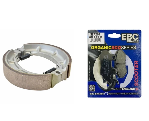 Sym Fiddle 2 125 Ön ve Arka Fren Balata Takımı EBC EB01 ürün görseli 1
