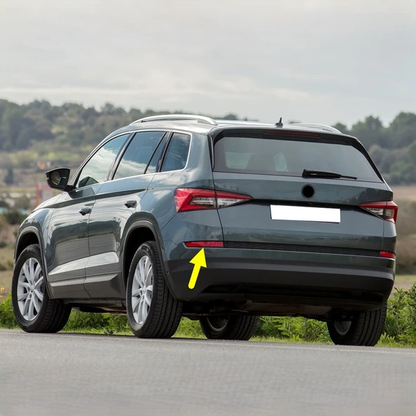 Skoda Kodiaq 2017-2021 Arka Tampon Sol Reflektörü 565945105A ürün görseli 1