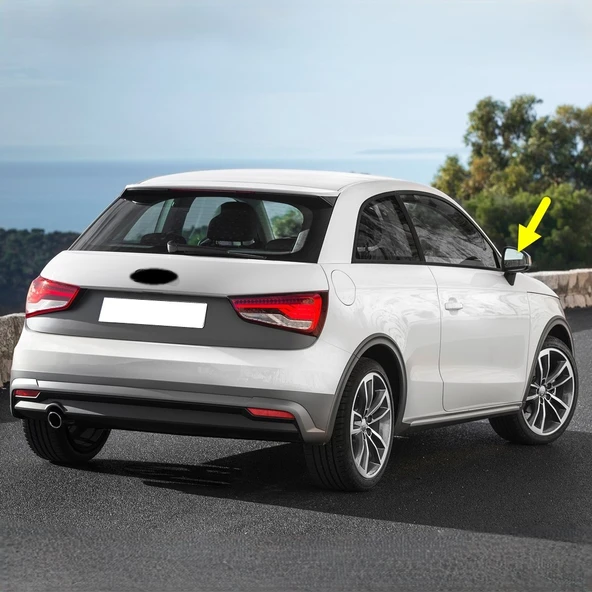 Audi A1 2015-2018 Sağ Dış Dikiz Ayna Camı Isıtmalı 8X0857536E ürün görseli 1