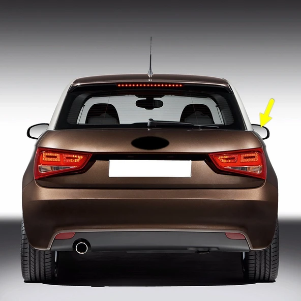 Audi A1 2010-2014 Sağ Dış Dikiz Ayna Camı Isıtmalı 8X0857536D ürün görseli 1