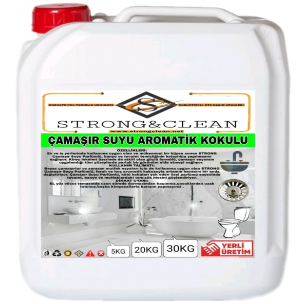 Çamaşır Suyu Aromatik Kokulu 5kg ürün görseli 1