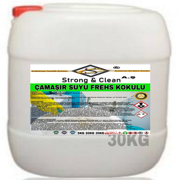 Çamaşır Suyu Fresh Kokulu 30kg ürün görseli 1