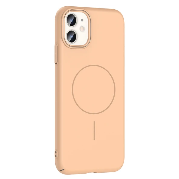 iPhone 11 Kılıf Kablosuz Şarj Özellikli Ruby Silikon Kapak - Resim 4