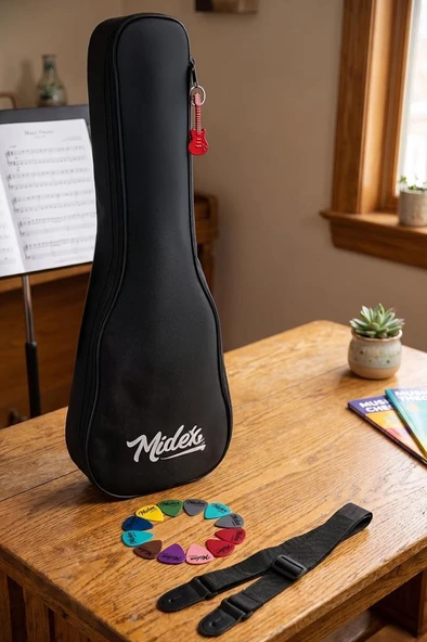 Midex CS-21A Soprano Ukulele Kılıfı (Askı Capo Pena) ürün görseli 1