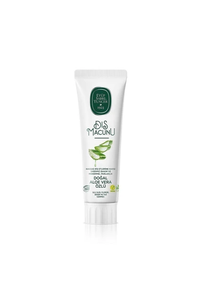 Eyüp Sabri Tuncer Doğal Aloe Vera Özlü Diş Macunu 90 ml ürün görseli 1