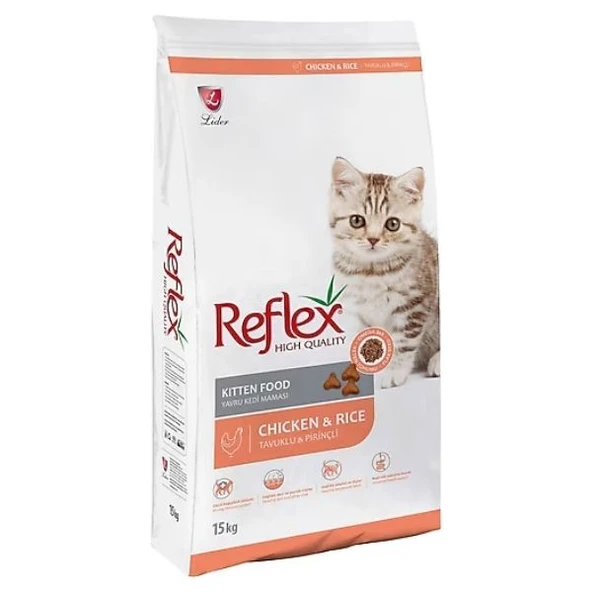 Reflex Kitten Tavuklu Yavru Kedi Maması 15 kg ürün görseli 1