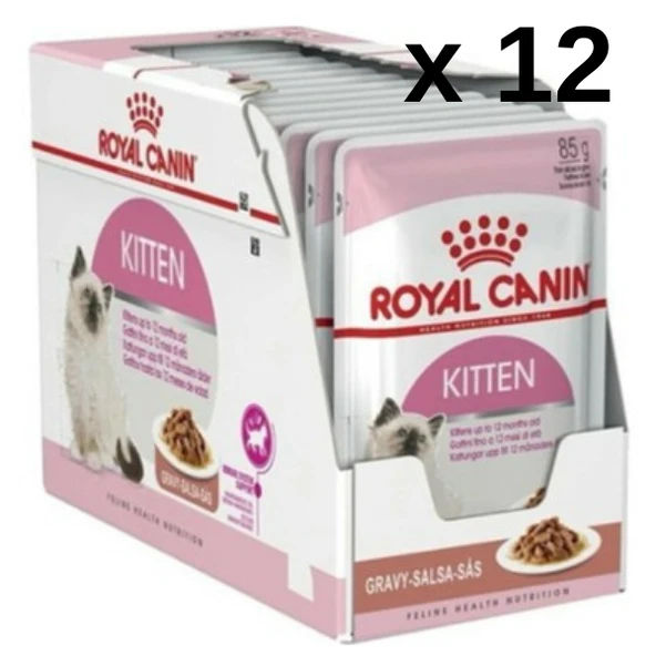 Royal Canin Gravy Yavru Kedi Yaş Maması 85 gr x 12 Adet ürün görseli 1