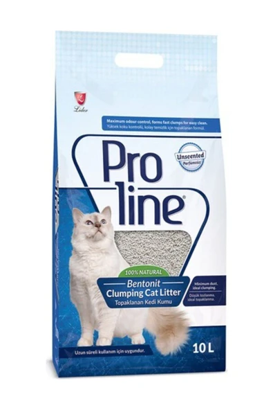 Proline Kokusuz Kedi Kumu 10 L ürün görseli 1