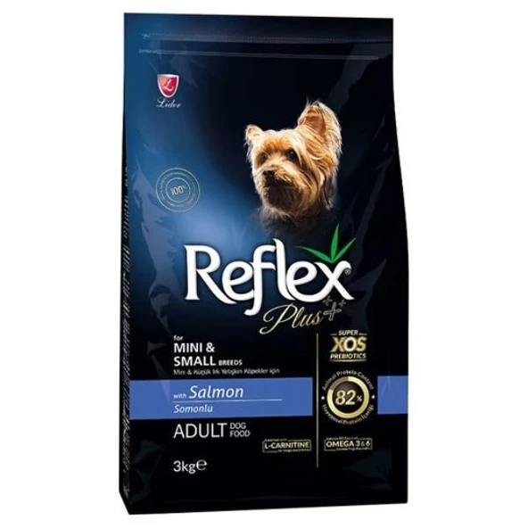 Reflex Plus Mini&Small Somonlu Küçük Irk Yetişkin Köpek Maması 3 kg ürün görseli 1