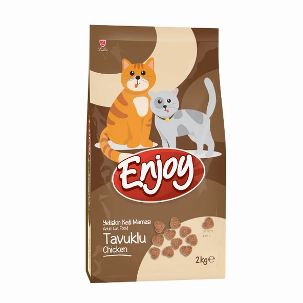 Enjoy Tavuklu Yetişkin Kedi Maması 2 kg ürün görseli 1