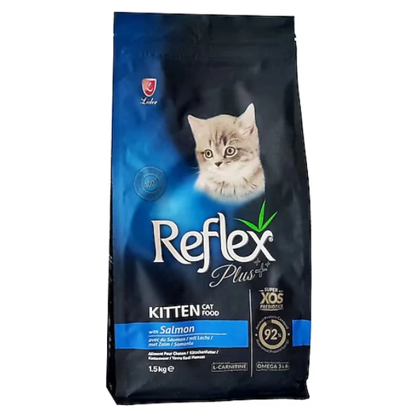 Reflex Plus Kitten Somonlu Yavru Kedi Maması 1,5 kg ürün görseli 1