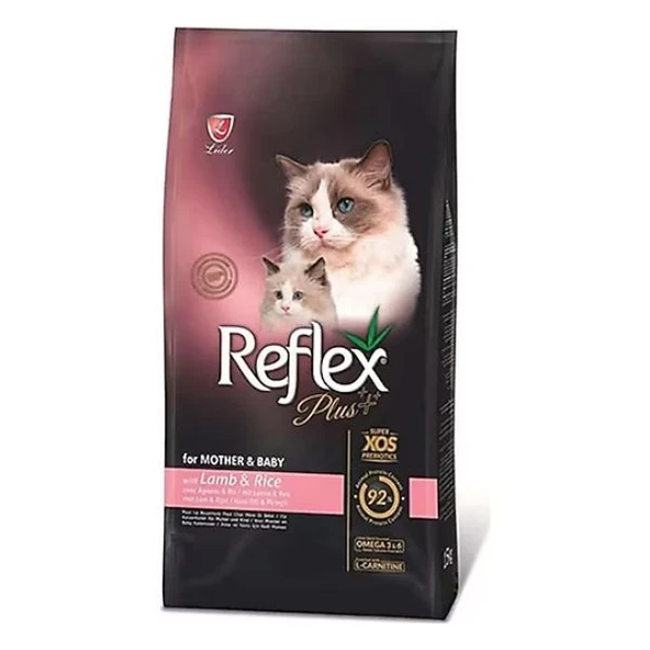 Reflex Mother & Baby Kuzu Etli Yavru Kedi Maması 1,5 kg ürün görseli 1