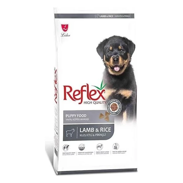 Reflex Puppy Kuzu Etli ve Pirinçli Yavru Köpek Maması 3 kg ürün görseli 1