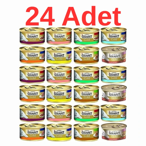 Pro Plan Gourmet Gold Karışık 24'lü Paket ürün görseli 1