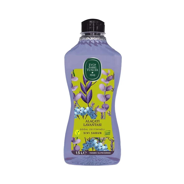 Eyüp Sabri Tuncer Alaçatı Lavantası Sıvı Sabun 1500 ml sbn-est-00000071-4150 ürün görseli 1