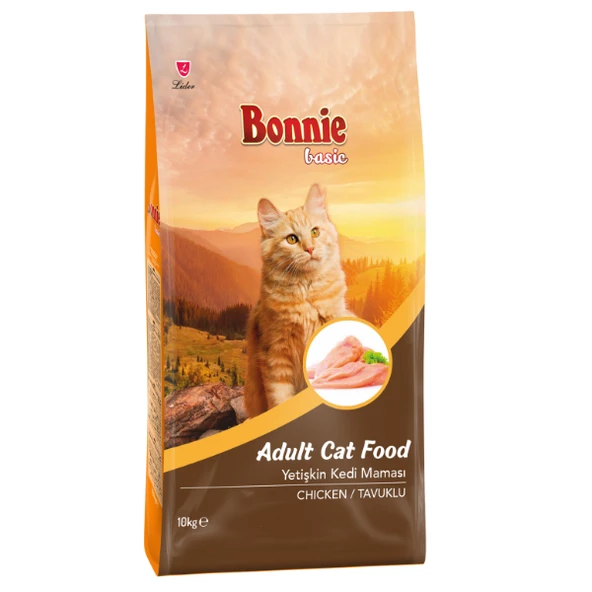 Bonnie Tavuklu Yetişkin Kedi Maması 10 kg ürün görseli 1