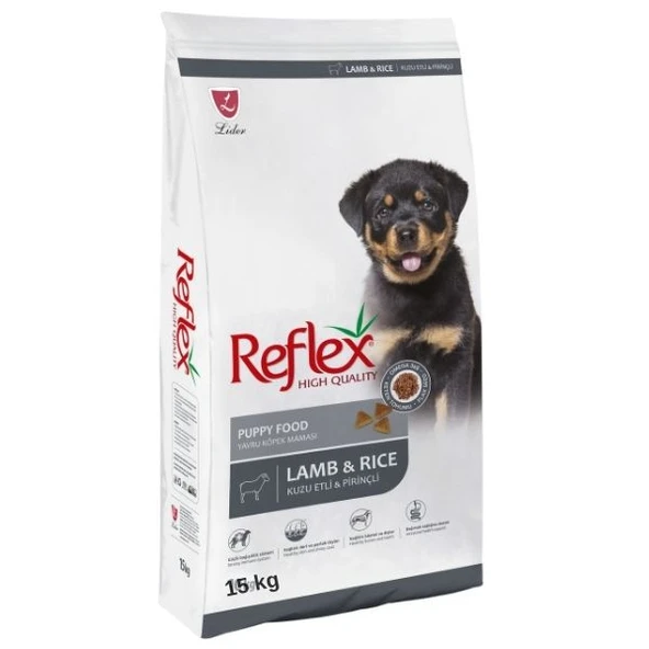 Reflex Kuzu Etli ve Pirinçli Yavru Köpek Maması 15 kg ürün görseli 1