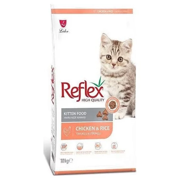 Reflex Kitten Tavuklu Yavru Kedi Maması 10 kg ürün görseli 1