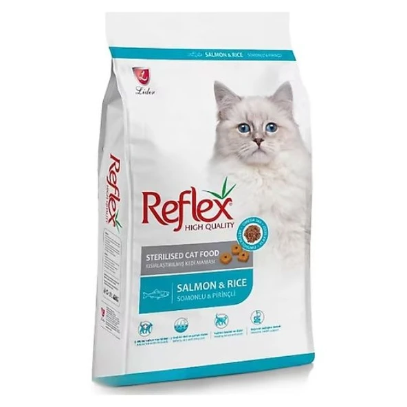 Reflex Sterilised Somonlu Kısırlaştırılmış Kedi Maması 2 kg ürün görseli 1