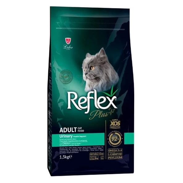 Reflex Plus Urinary Tavuklu Üriner Sistem Destekleyici Yetişkin Kedi Maması 1,5 kg ürün görseli 1
