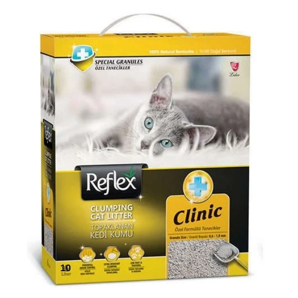 Reflex Clinic Kokusuz Kedi Kumu 10 L ürün görseli 1