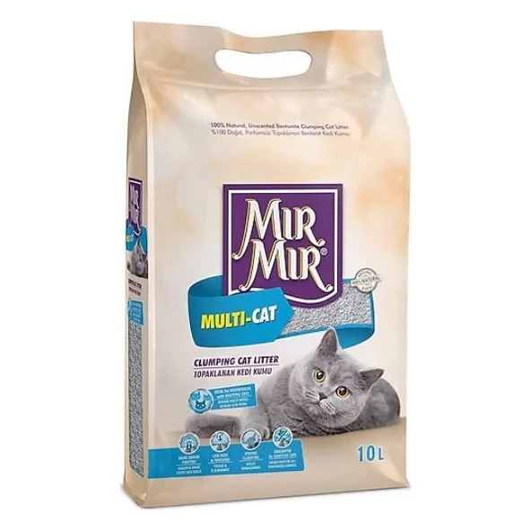 MırMır Multicat Kedi Kumu 10 L ürün görseli 1
