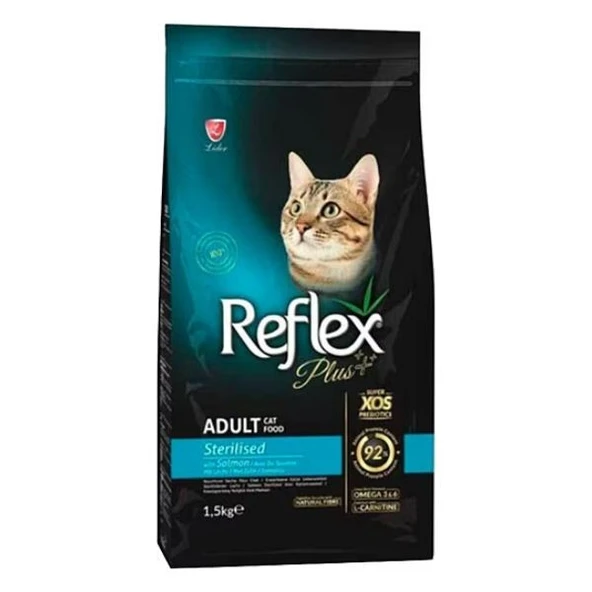 Reflex Plus Sterilised Somonlu Kısırlaştırılmış Kedi Maması 1,5 kg ürün görseli 1