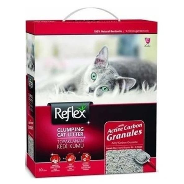 Reflex Granül Aktif Karbonlu Kedi Kumu 10 L ürün görseli 1