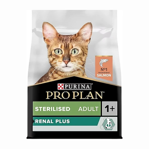 Pro Plan Sterilised Somonlu Kısırlaştırılmış Kedi Maması 3 kg ürün görseli 1