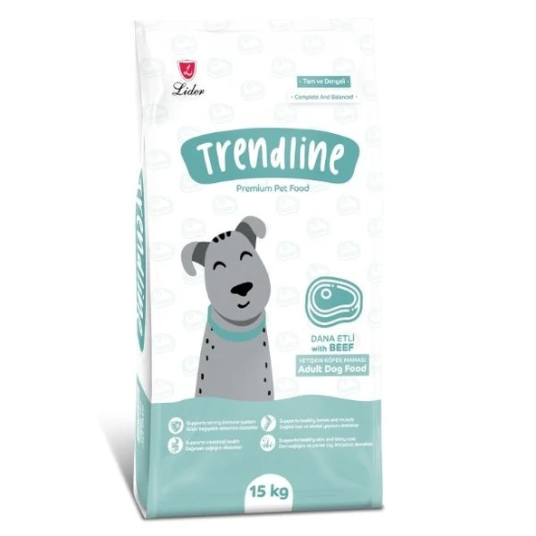 Trendline Biftekli Yetişkin Köpek Maması 15 kg ürün görseli 1