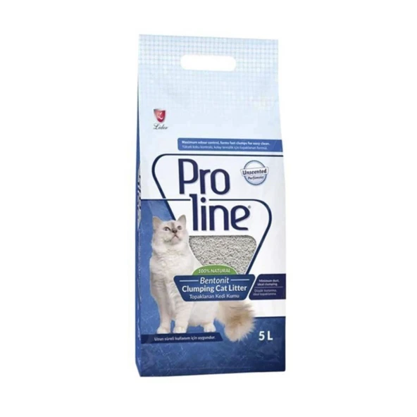 Proline Kokusuz Kedi Kumu 5 L ürün görseli 1