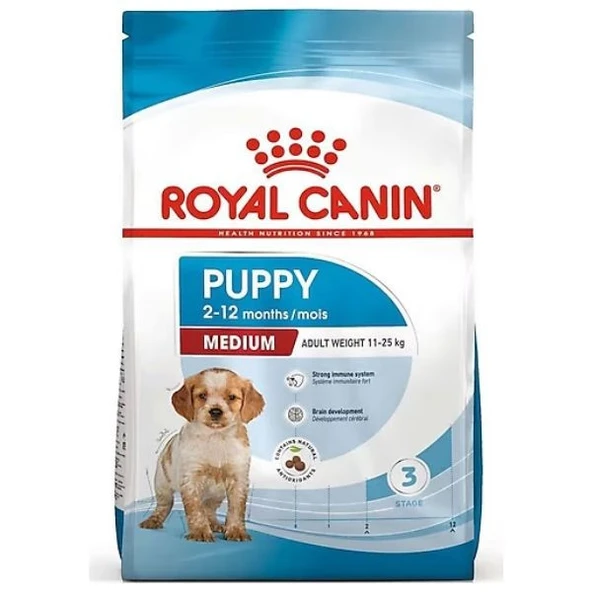 Royal Canin Medium Puppy Yavru Köpek Maması 15 kg ürün görseli 1