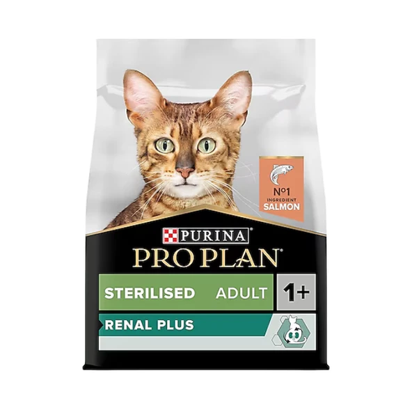 Pro Plan Sterilised Kısırlaştırılmış Somonlu Kedi Maması 1,5 kg ürün görseli 1