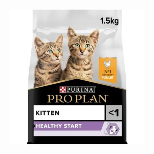 Pro Plan Kitten Tavuklu Yavru Kedi Maması 1,5 kg ürün görseli 1