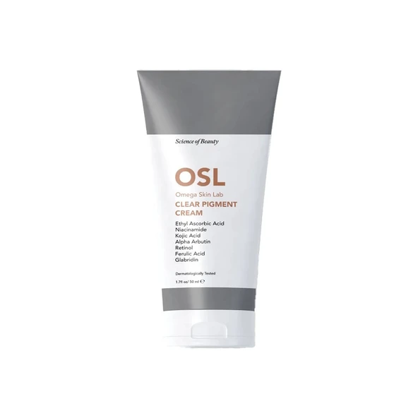 Omega Skin Lab Clear Pigment Aydınlatıcı Bakım Kremi 50 ml ürün görseli 1