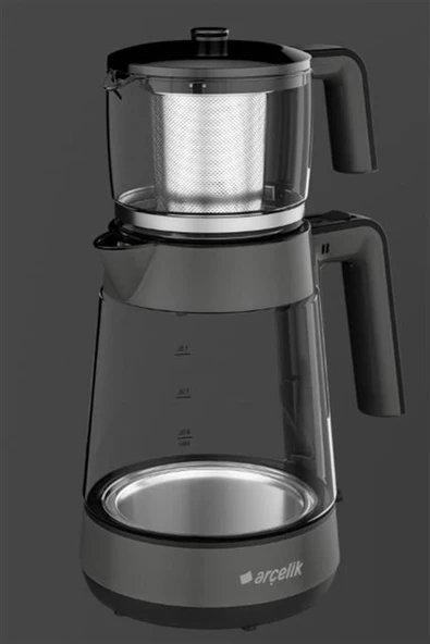 Arçelik CM 6587 G Resital XL Çay Makinesi Gri ürün görseli 1