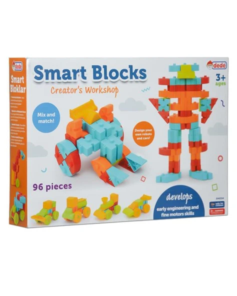 Dede Oyuncak Smart Bloklar 96 Parça 04034 ürün görseli 1