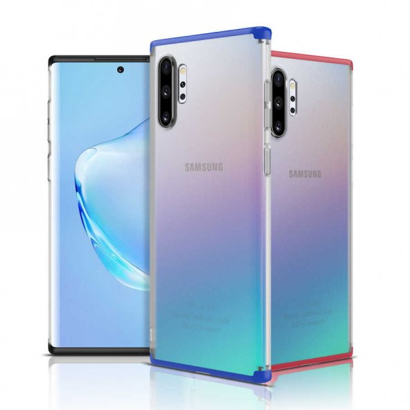 Galaxy Note 10 Plus Kılıf Zore Nili Kapak - Resim 7