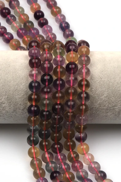 Florit (A Kalite)  Doğal Taş Dizi 8 mm Küre Kesim ürün görseli 1