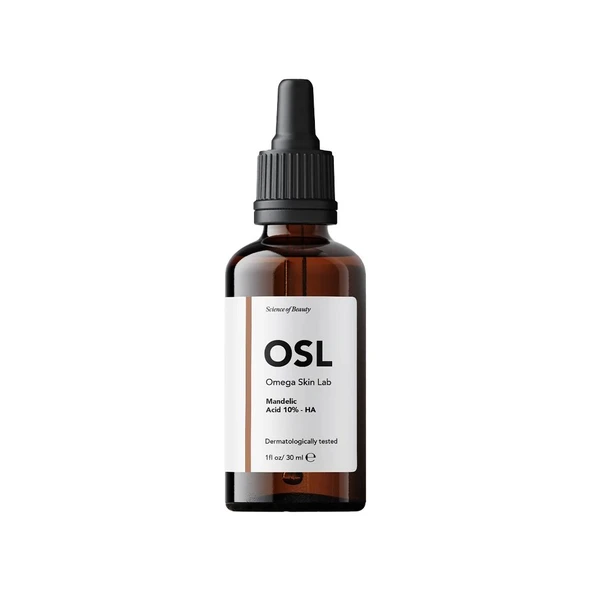Omega Skin Lab Mandelic Acid 10% - HA Cilt Yenileyici Serum 30 ml ürün görseli 1