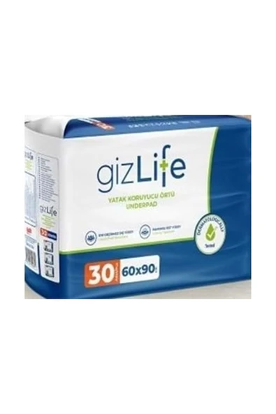 Gizlife Hasta Yatak koruyucu 60x90 Cm 120 Adet ürün görseli 1