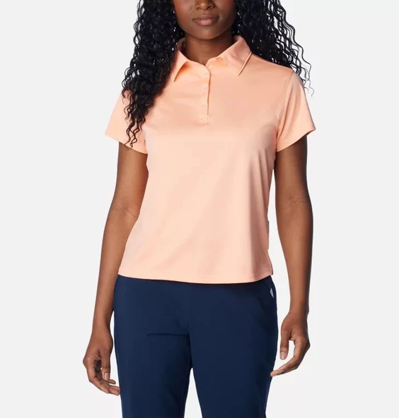 Columbia Tidal Tee SS Polo Kadın Kısa Kollu Polo T-shirt FL2697 ürün görseli 1