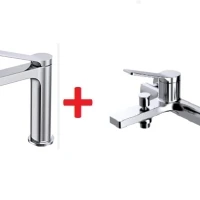 Creavt Ritmo Lavabo Ve Banyo Bataryası Seti Rt1500+rt2500 ürün görseli 1