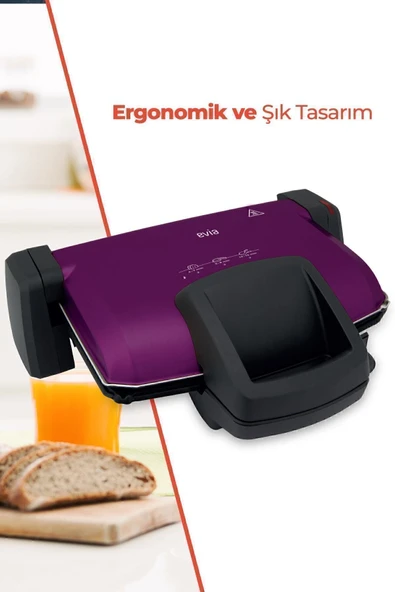 GOLDMASTER EVİA EA 4400G TOST MAKİNASI - Resim 5