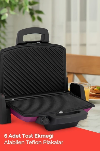 GOLDMASTER EVİA EA 4400G TOST MAKİNASI - Resim 3
