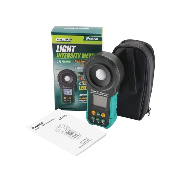 Mt-4617led Proskit Lüksmetre Hassas Işık Ölçer Proskit ürün görseli 1