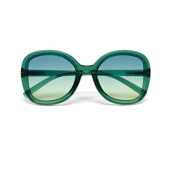 Okkia Anna Butterfly Güneş Gözlüğü Green/Yellow Degrade ürün görseli 1