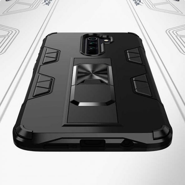 Xiaomi Redmi Note 8 Pro Kılıf Zore Volve Kapak - Resim 3