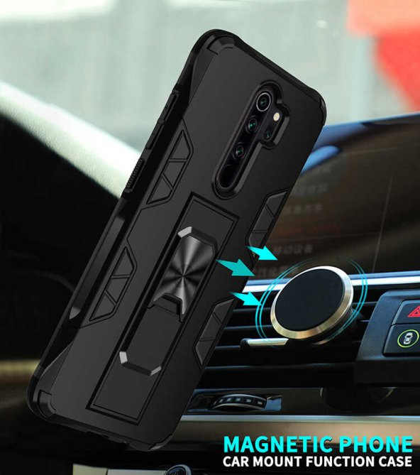 Xiaomi Redmi Note 8 Pro Kılıf Zore Volve Kapak - Resim 7